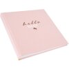 Goldbuch baby album hello.baby rosé 30x31 cm 60 bílých stran