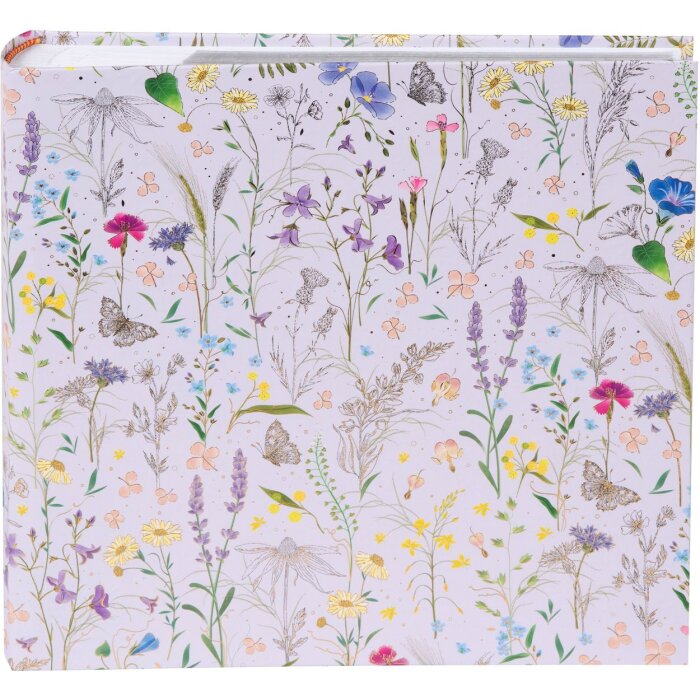 Goldbuch slip-in album Summer Meadow lila pro 200 fotografií 10x15 cm