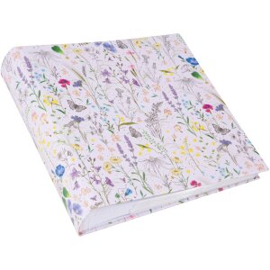 Goldbuch slip-in album Summer Meadow lila pro 200 fotografií 10x15 cm