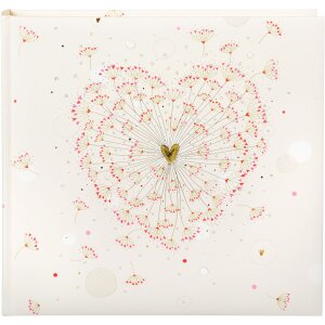 Goldbuch fotoalbum Golden Heart 25x25 cm 60...