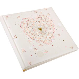 Goldbuch fotoalbum Golden Heart 25x25 cm 60 bílých stran