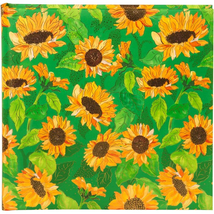 Goldbuch fotoalbum Sunflower green 25x25 cm 60 bílých stran