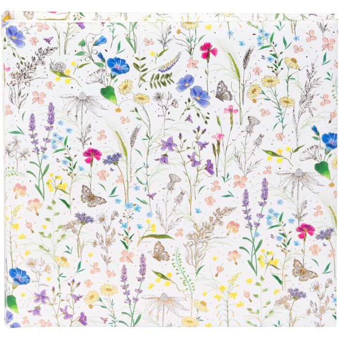 Goldbuch fotoalbum Summer Meadow white 25x25 cm 60 bílých stran