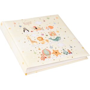 Goldbuch fotoalbum Toy Zoo 25x25 cm 60 bílých stran se skelným papírem