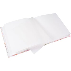 Goldbuch fotoalbum Pianta rossa 25x25 cm 60 bílých stran se skelným papírem