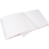 Goldbuch fotoalbum Pianta rossa 25x25 cm 60 bílých stran se skelným papírem