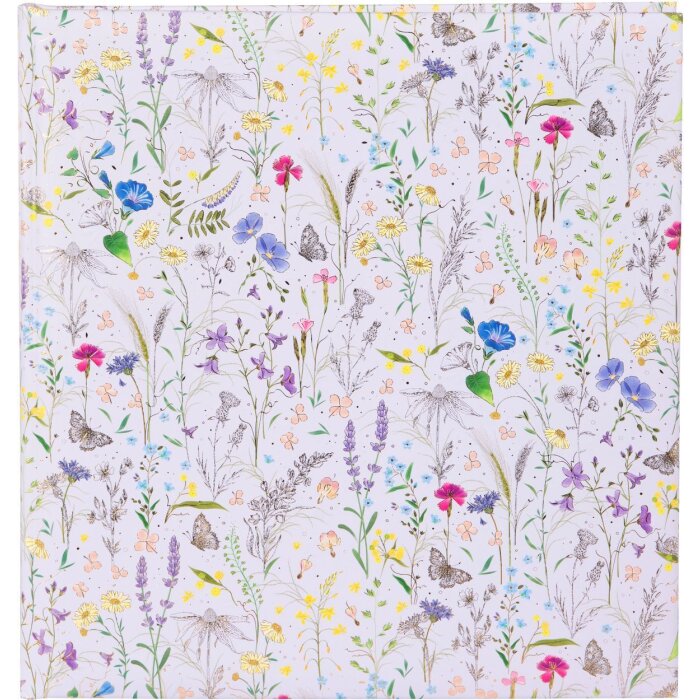 Goldbuch fotoalbum s motivem Summer Meadow lila 30x31 cm 60 bílých stran