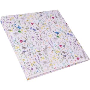 Goldbuch fotoalbum s motivem Summer Meadow lila 30x31 cm 60 bílých stran