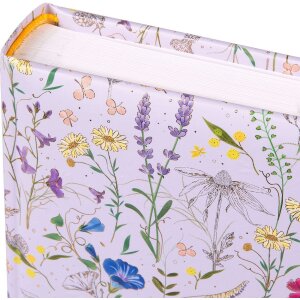 Goldbuch fotoalbum s motivem Summer Meadow lila 30x31 cm 60 bílých stran