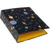 Složka s motivem Goldbuch Universe 2 kroužková mechanika 5 cm hřbet DIN A4 Zlatá