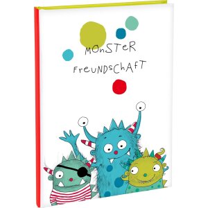 Goldbuch Kniha přátel Monster 15x21 cm, 88 stran
