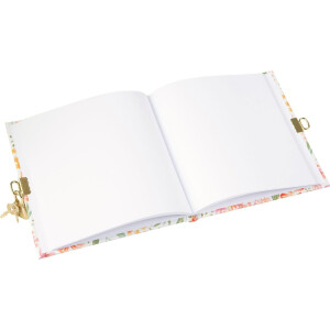 Goldbuch Denník s zámkem Pianta rossa 16,5x16,5 cm