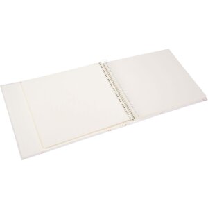 Goldbuch Fotokniha návštěv Zlaté srdce 29x23 cm 50 bílých stran