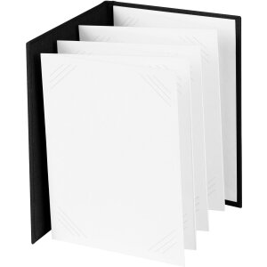 Goldbuch leporelo fotoalbum Bella Vista černé 14 fotografií 10x15 cm