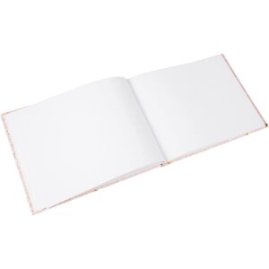 Zlatá kniha návštěv Finamente rosé 25x20 cm 100 stran