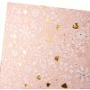 Zlatá kniha návštěv Finamente rosé 25x20 cm 100 stran
