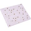 Zlatá kniha návštěv Finamente lilac 25x20 cm 100 bílých stran