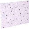 Zlatá kniha návštěv Finamente lila 25x20 cm 100 bílých stran stříbrná ražba