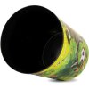 Odpadkový koš Goldbuch striker 25x30 cm s fotbalovým motivem zelený