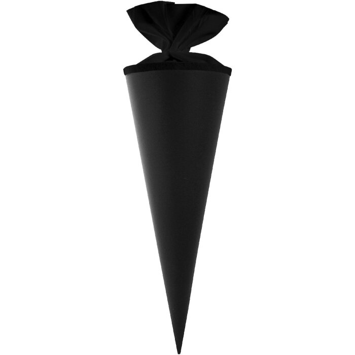 Goldbuch Skládací školní taška černá s plstěným zapínáním 35 cm