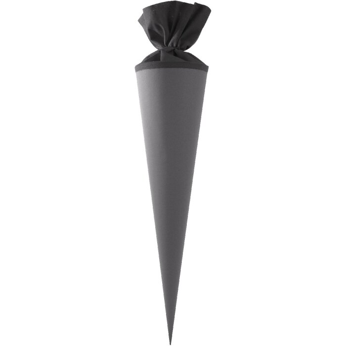 Goldbuch craft školní brašna s plstěným uzávěrem kamenná šedá 70 cm