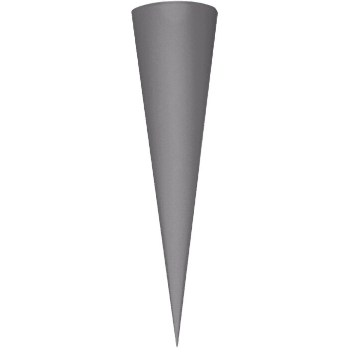 Goldbuch craft školní brašna bez plstěného zapínání kamenná šedá 70 cm