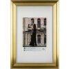 Designový rám Walther Venice 30x40 cm zlatý obrazový rám vzhled dřeva sklo