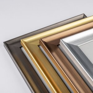Designový rám Walther Venice 40x50 cm zlatý vzhled dřeva lesklý MDF