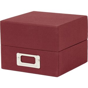 HNFD Lněný box na fotografie Sawala 700 fotografií 10x15 cm s přepážkami