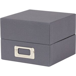 HNFD Lněný box na fotografie Sawala 700 fotografií 10x15 cm s přepážkami