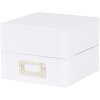 HNFD Lněný box na fotografie Sawala 700 fotografií 10x15 cm s přepážkami
