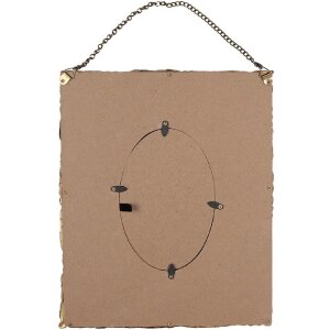 Clayre & Eef Fotorámeček 23x3x28 cm 10x15 cm Zlatý