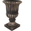 Clayre & Eef 5MG0024 Dekorace do květináče hnědá černá Ø 49x72 cm