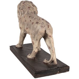 Clayre & Eef Dekorativní lev 55x23x40 cm béžovo-hnědý