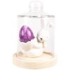Clayre & Eef 6CE1700 Eggcup Bunny White 10x6x11 cm venkovský styl