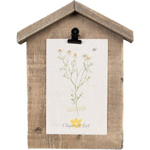 Clayre & Eef Fotorámeček s klipem hnědý...