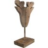 Clayre & Eef 6H2375 Dekorace sob 16x8x25 cm hnědá