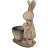 Clayre & Eef 6MG0030 Dekorace do květináče 38x22x49 cm hnědá béžová