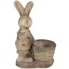 Clayre & Eef 6MG0031 Květináč hnědý béžový 38x22x49 cm Dekorace
