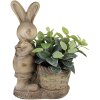 Clayre & Eef 6MG0031 Květináč hnědý béžový 38x22x49 cm Dekorace