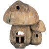 Clayre & Eef Dekorace Houba Hnědá 34x29x35 cm