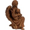 Clayre & Eef 6PR4064 Dekorace Anděl 13x11x18 cm hnědá