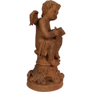 Clayre & Eef 6PR4071 Anděl Dekorace Hnědá 16x16x36 cm