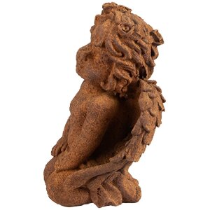 Clayre & Eef 6PR4076 Anděl dekorace hnědá...