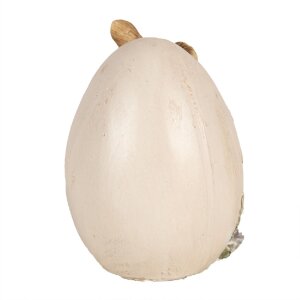 Clayre & Eef 6PR5006 Dekorativní králík s vajíčkem 12x7x9cm hnědý
