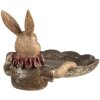 Clayre & Eef 6PR5013 Mísa Rabbit 21x21x15 cm hnědá