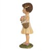 Clayre & Eef 6PR5028 Dětská dekorativní figurka žlutá 6x4x13 cm