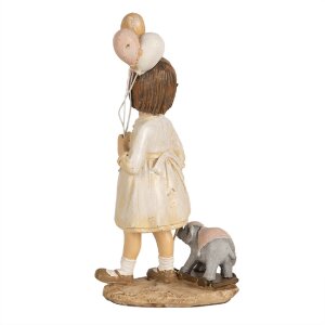 Clayre & Eef 6PR5031 Dětská dekorativní figurka Beige 9x6x18 cm