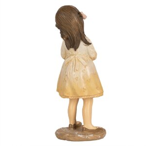 Clayre & Eef 6PR5033 Dekorativní figurka Dítě Béžová 6x5x15 cm