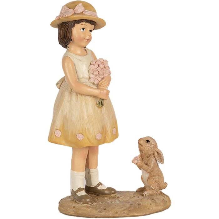 Clayre & Eef 6PR5034 Dětská dekorace béžová 9x6x15 cm